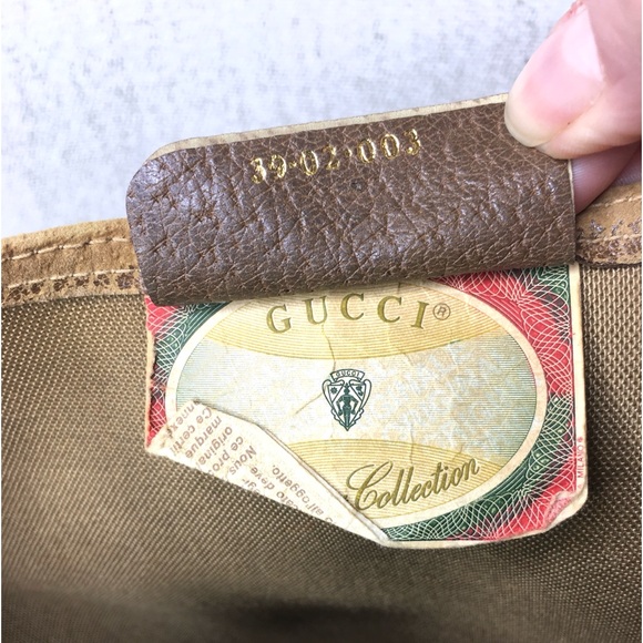 Gucci authentic brown monogram coated canvas tote bag - Picture 11 of 16